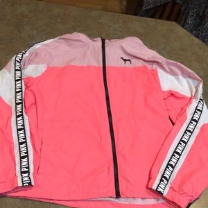 Victoria secret pink windbreaker,